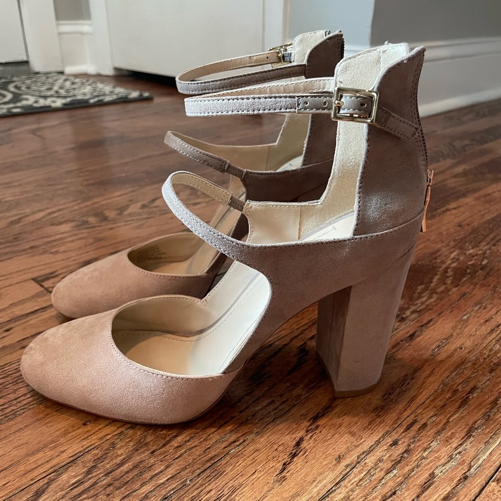 BCBGeneration suede two-tone heels.  Size 8.5